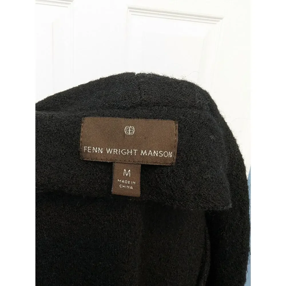Fenn Wright Manson Cardigan Sweater Size M Womens Wool Fall Transitional Cozy